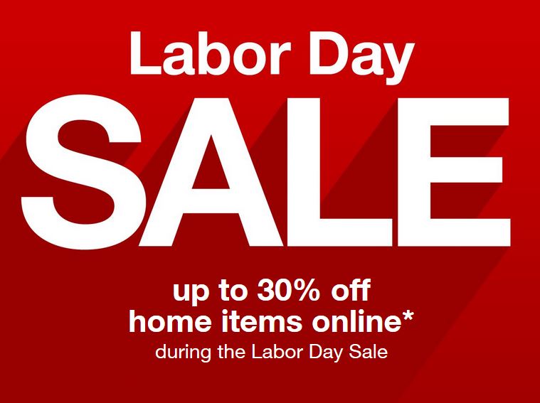 Target Labor Day Sale! Save Up to 30% Off Select Home Items Online!