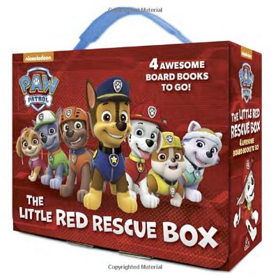 Paw Patrol The Little Red Rescue Box Board Book Set Only $9.67!