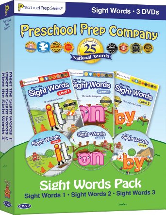 Preschool Prep Series: Sight Words Pack Only $24.35! (Lowest Price Amazon Has Ever Dropped To!)