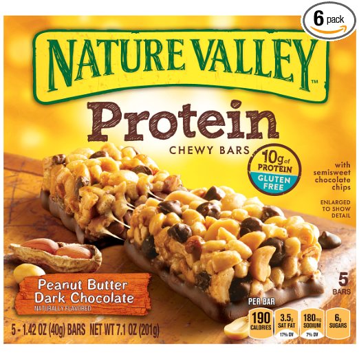 Nature Valley Peanut Butter Dark Chocolate Protein Bars Only $1.50 Per Box Shipped!