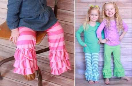 GroopDealz: Triple Layer Ruffle Pants (9 Colors to Choose From) Only $8.99!