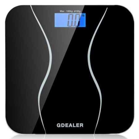Highly Rated Digital Bathroom Scale in Black Only $15.99 on Amazon! (With Promo Code!)