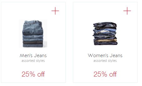 Save 25% Off Men’s and Women’s Jeans at Target! (Target Cartwheel Offer)