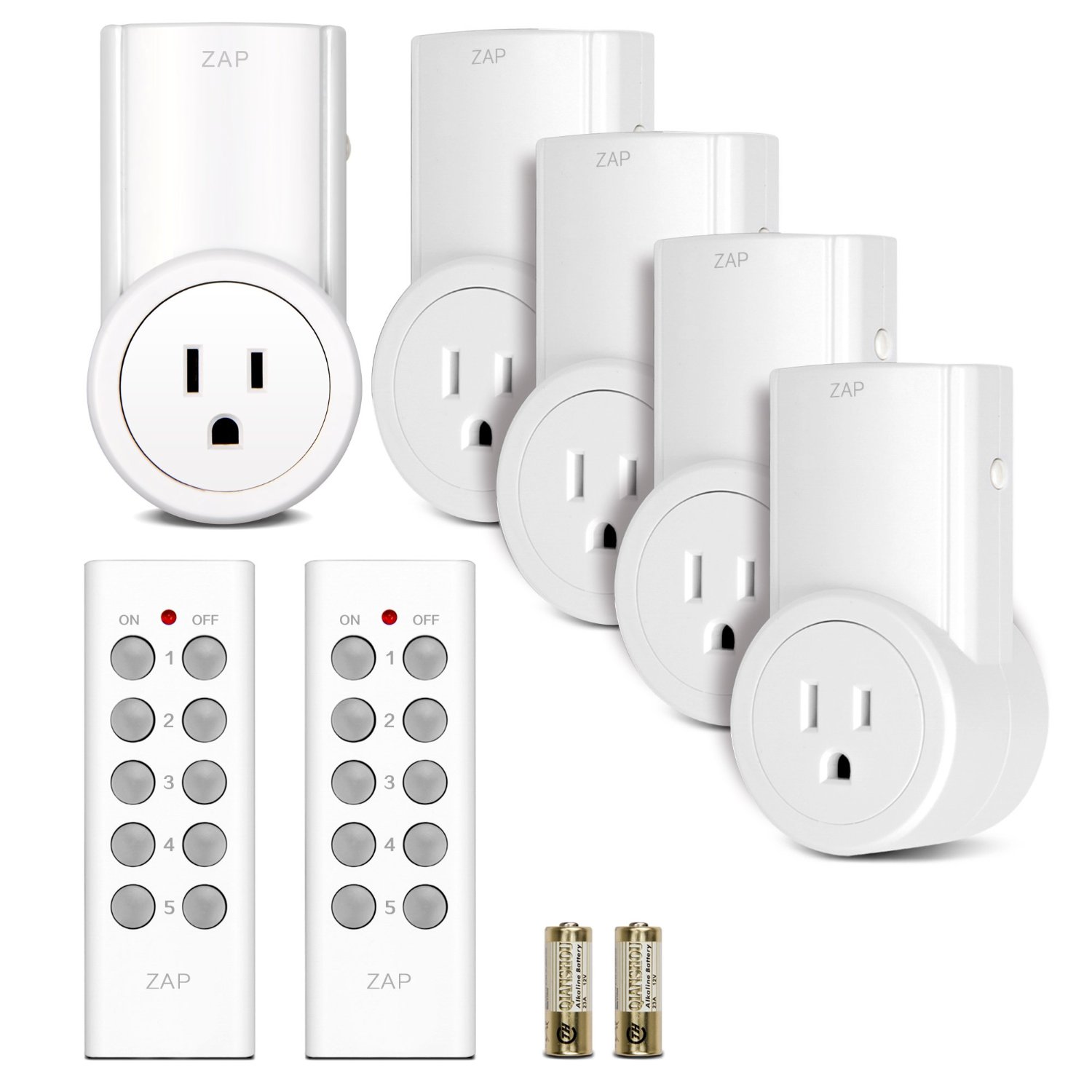 Get 5 Etekcity Remote Control Outlet Switches For Only $21.48!