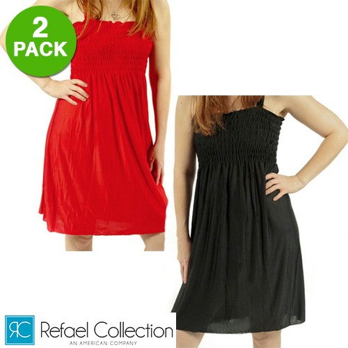 2-Pack of Women’s Red and Black Sundresses ONLY $7.99 Shipped!