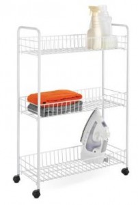 Honey Can-Do 3-Tier Laundry Cart Only $14.42! Great for Organizing!