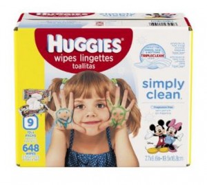 Amazon: Huggies Simply Clean Baby Wipes 72 Count (Pack of 9) Only $11.32! That Makes Each Wipe Only $0.017!