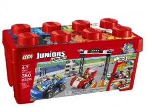 Grab This LEGO Juniors Race Car Rally Set for Only $22.99! Great Christmas Gift!