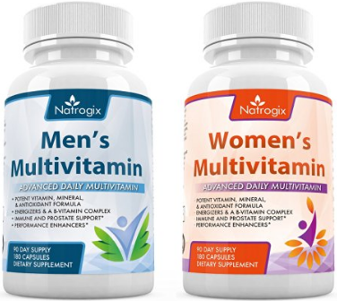 Men’s or Women’s Natrogix Daily Multivitamins, 180 Capsules – $12.99 (Reg $25.99)!