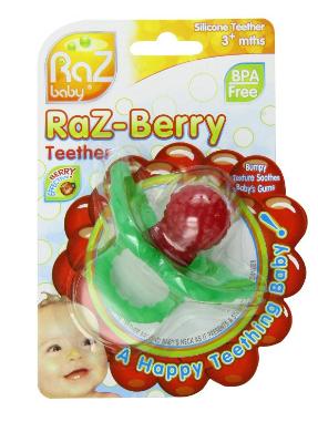 Amazon: Razbaby RaZ-berry Teether in Red Only $3.96!