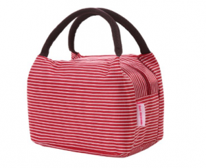 Cute, Striped Lunch Tote Just $7.99!