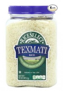 Amazon: RiceSelect Texmati White Rice, 32-Ounce Jars (Pack of 4) Only $19.38!