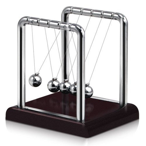 Newton’s Cradle Steel Ball Physics Toy – Just $4.69! Free shipping!