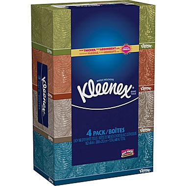 Kleenex 4-pack Only $4.00 + FREE Pickup! Great Back to School Find!