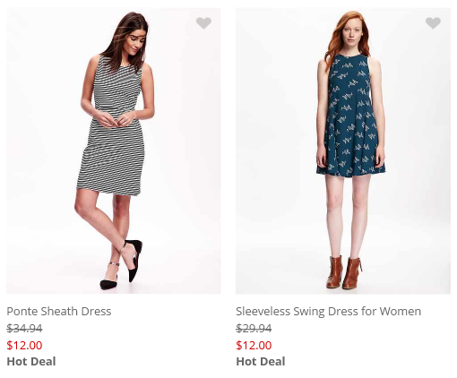 Old Navy – Today Only Get CUTE Dresses for just $12.00!