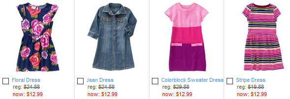 HURRY! Today Only – FREE Shipping on ANY order at Crazy 8! Everything $12.99 or less! CUTE dresses!