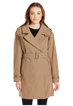 *HOT* Marc New York by Andrew Marc Women’s Mid-Length Belted Trench with Hood From $29.61!!