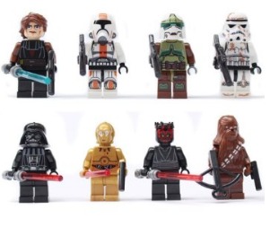 LEGO Compatible Star Wars Mini Figures Only $9.58 Shipped! Set of 8!