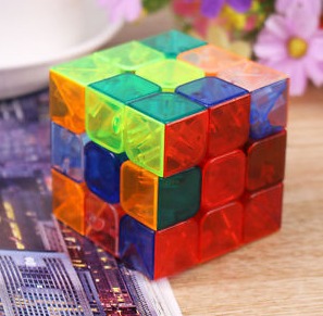 New Magic Transparent Ultra-Smooth Professional Speed Cube—$4.09 + FREE Shipping!