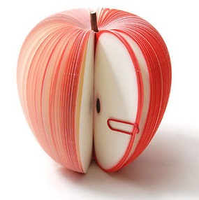 3D Apple Shaped Memo Note Pad Only $1.52 Shipped! Fun Teacher Gift!!