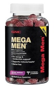 GNC Mega Men Gummy Multivitamin, 120 ct Only $9.99 + FREE Shipping!
