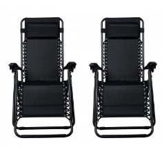 HURRY!! Set of TWO Zero Gravity Chairs Only $49.99!!