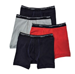 Jockey Men’s Low-Rise Boxer Brief 4-pack Just $9.99 Shipped!