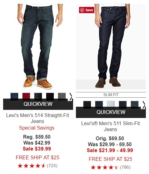FREE Shipping on $25 at Macy’s! Levi’s Only $39.99, 2 Bras for $20, and MORE!!