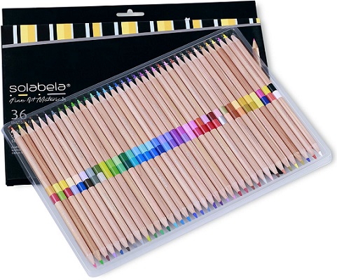 RUN!! Solabela 36 Bi-Color Pencil Set (72 Vibrant Colors) – ONLY $7.99 + FREE Shipping! (Reg $20)