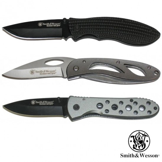 Smith & Wesson® Extreme Ops Folding Pocket Knife for only $9.99!!