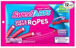 Amazon: SweeTarts Soft and Chewy Ropes (Pack of 12) Only $7.86!