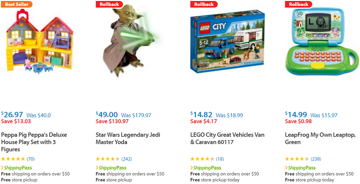 Walmart: Toy Clearance Going On Now! Toys Starting At Just $2!