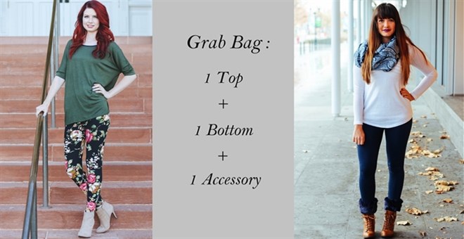 Jane Grab Bag – 1 Top + 1 Bottom + 1 Accessory – Just $9.99!