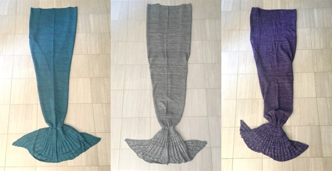 Large Mermaid Tail Blanket – Just $29.99!