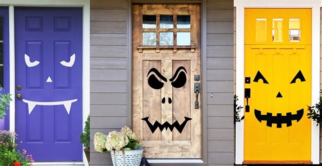 Spooky Door Halloween Decoration – Just $8.99!