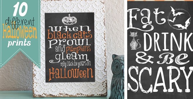 Halloween Digital Art Printables – Just $1.99!