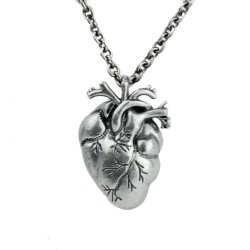 Anatomical Heart Necklace –  Halloween – Just $8.80! Free shipping!