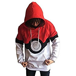 Pokemon Go Pokeball Hoodies – Just $14.99! Free shipping!