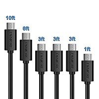 Premium Micro USB Cable – 6 Cables in 4 lengths – Just $7.98!