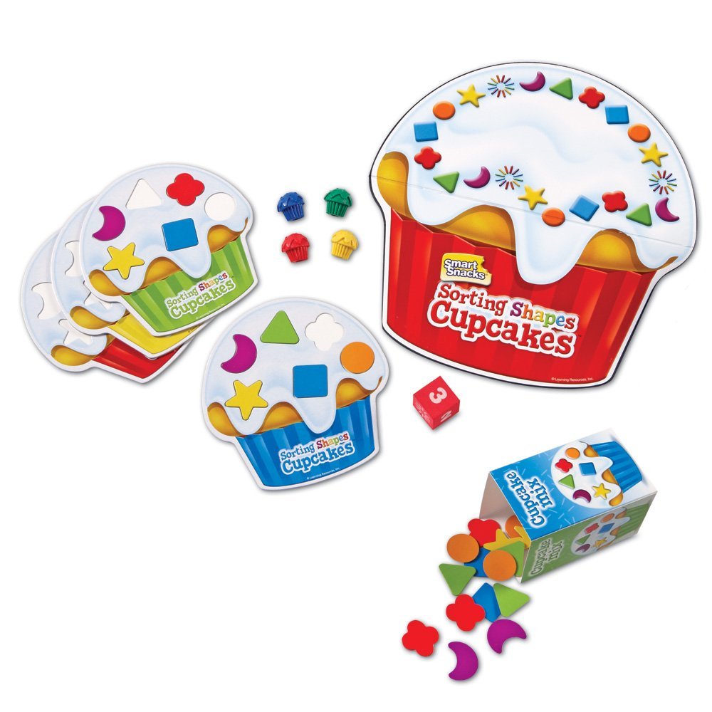 Learning Resources Smart Snacks Sorting Shapes Cupcakes Game – Just $12.00!