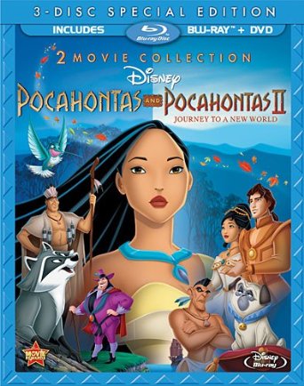 Pocahontas Two-Movie Special Edition – Pocahontas / Pocahontas II on Bluray – Just $9.96!