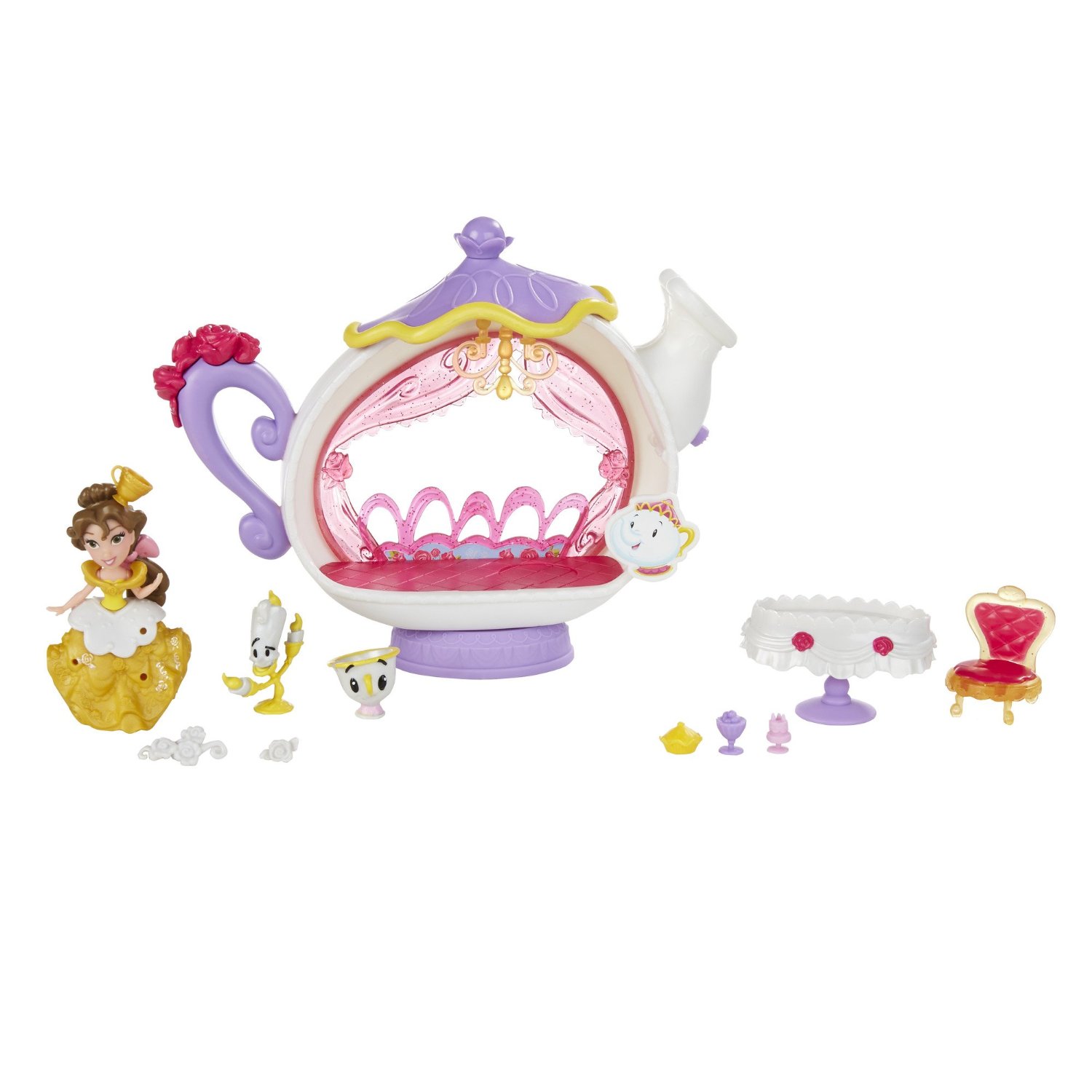 Disney Princess Little Kingdom Belle’s Enchanted Dining Room Set – Just $9.98!