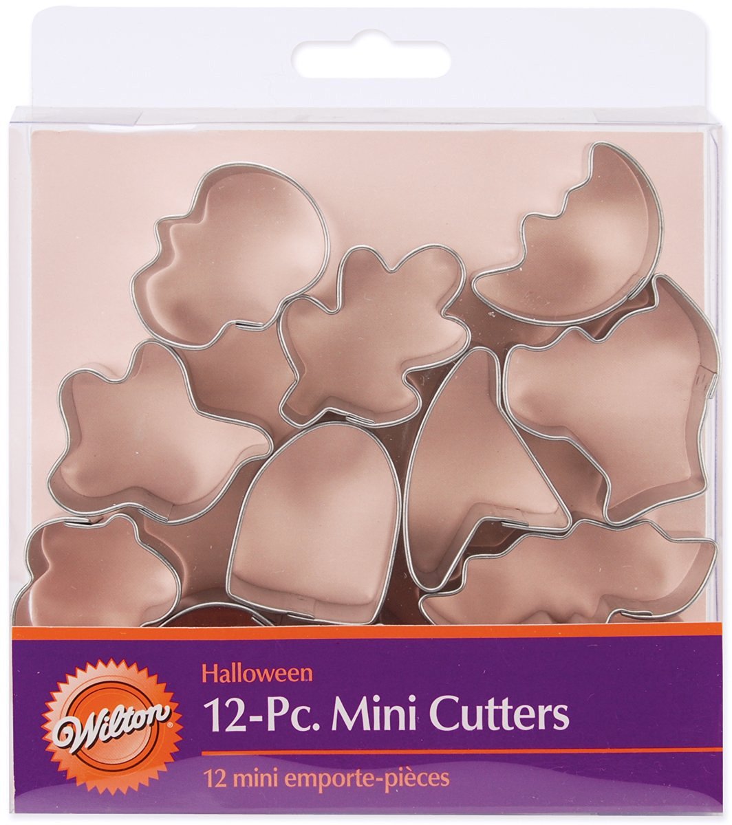 Wilton 12-Piece Mini Halloween Cookie Cutter Set – Just $2.46!