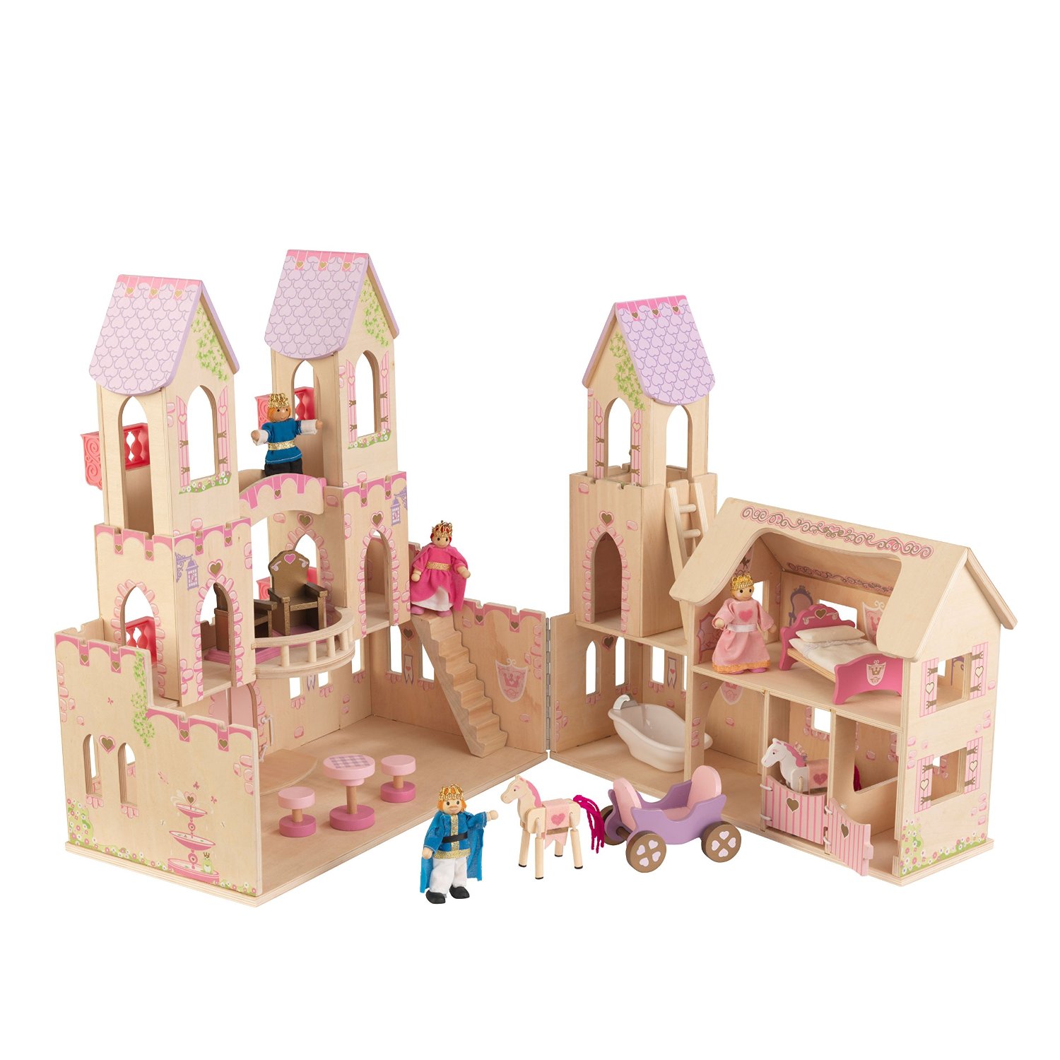 KidKraft Princess Castle Dollhouse with Furniture – Just $50.00!