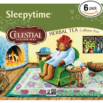 Celestial Seasonings Sleepytime Herbal Tea, 40 ct 6-pack Only $13.95!!
