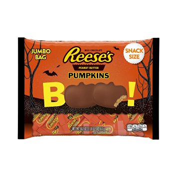 25% Off Hershey’s Halloween Candy Coupon! Reese’s Snack Size Pumpkins Bag Only $5.60!!