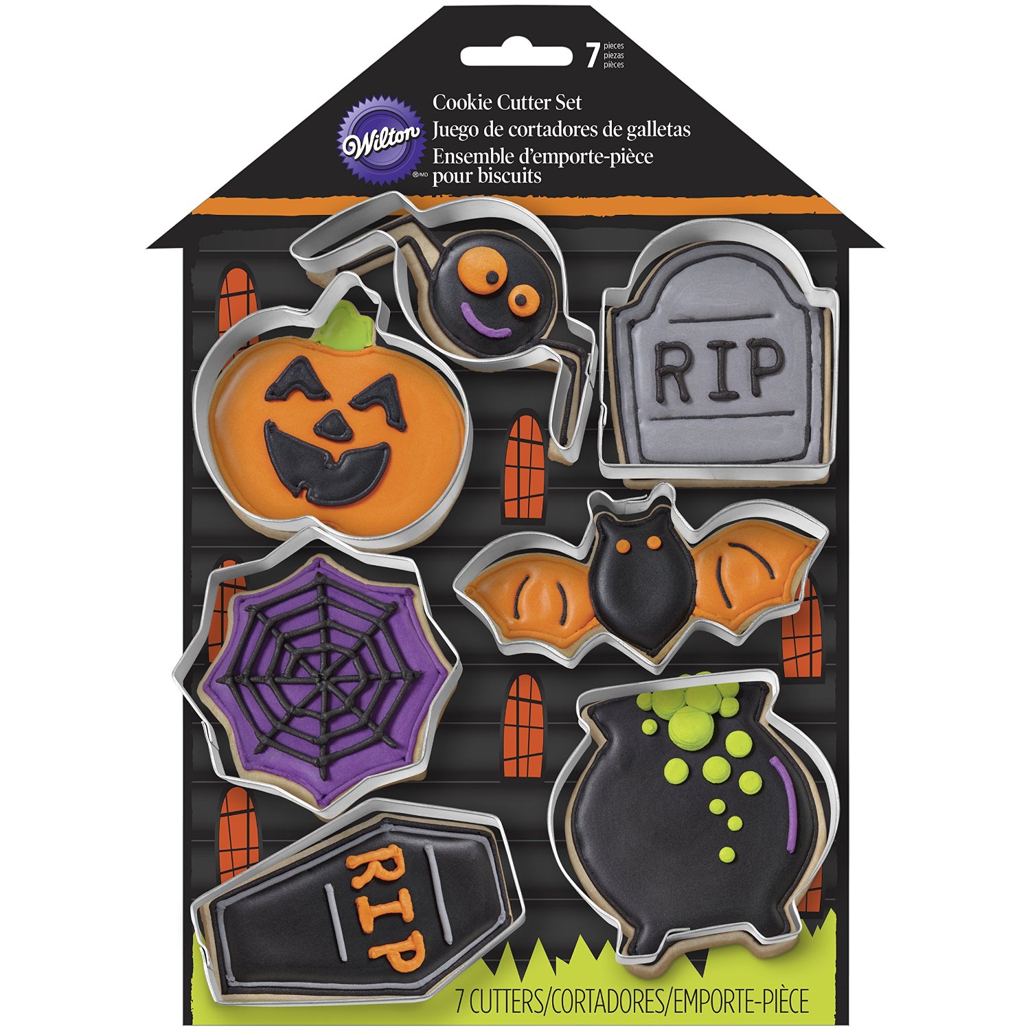 Wilton 7 Piece Haunted House Cookie Cutter Set – Just $7.99!
