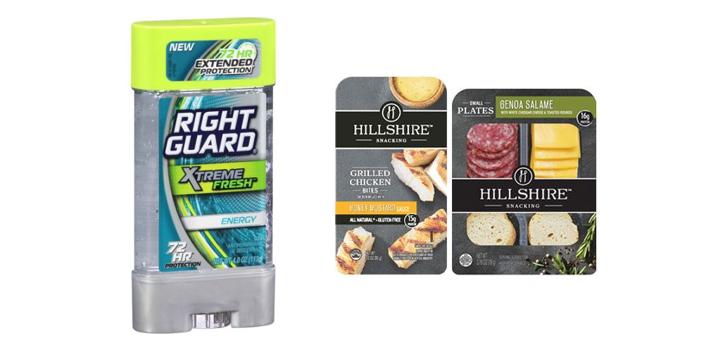 Coupons: Hillshire Snacking and BOGO Right Guard
