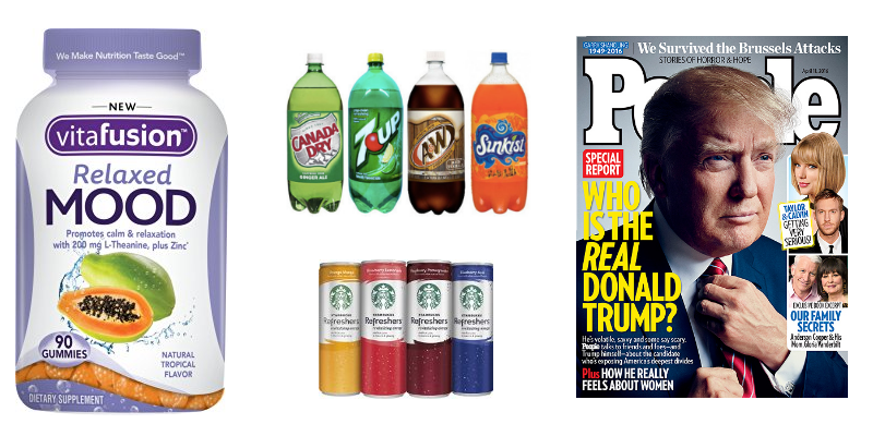 Coupons: Vitafuion and People Mag, 7Up, and Starbucks Refreshers