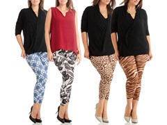 Dinamit 4-Pack Leggings, Plus Size – Just $24.99!